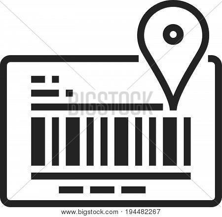 Tracking Number Icon