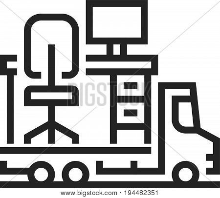 Office Moving Icon