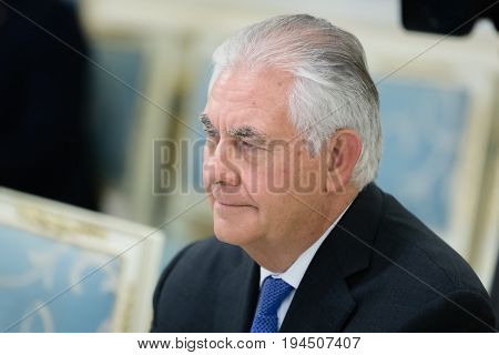 Us Secretary Of State Rex Tillerson