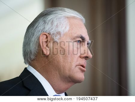 Us Secretary Of State Rex Tillerson