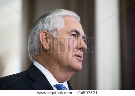 Us Secretary Of State Rex Tillerson