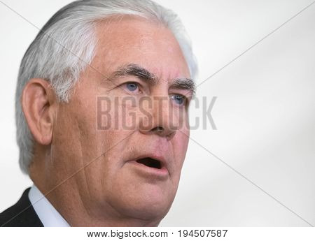 Us Secretary Of State Rex Tillerson