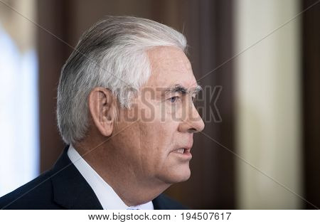 Us Secretary Of State Rex Tillerson