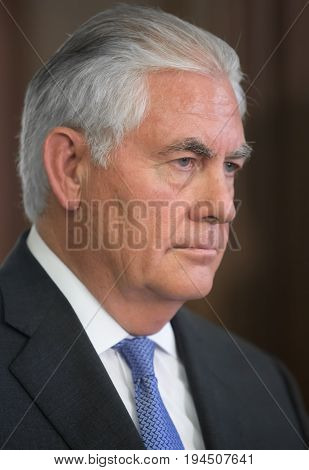 Us Secretary Of State Rex Tillerson