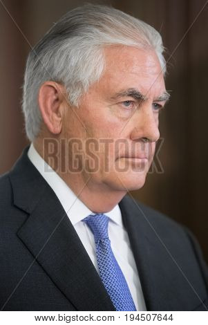 Us Secretary Of State Rex Tillerson