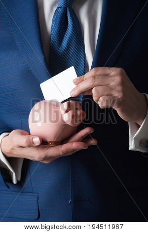 Banking, Money, Loan, Moneybox, Ecash And Information