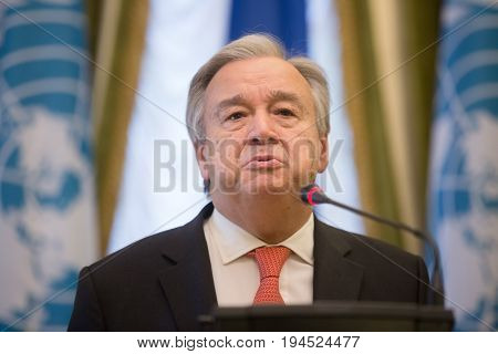 Un Secretary-general Antonio Guterres