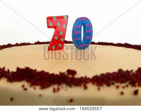 70Th Birthday Cake