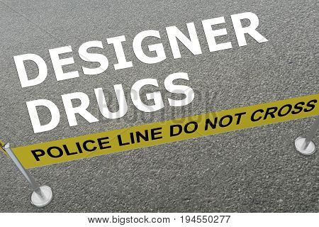 Designer Drugs Concept