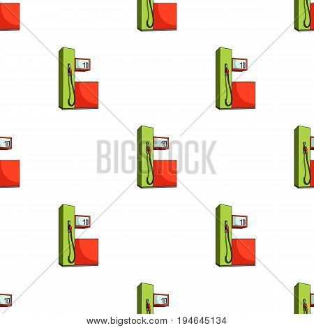 Gas station for cars.Car single icon in cartoon style vector symbol stock illustration .