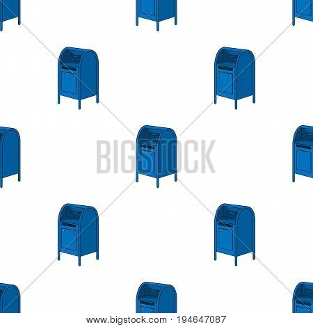 Mailbox.Mail and postman pattern icon in cartoon style vector symbol stock illustration .