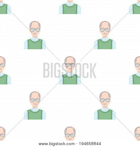 Old man.Old age single icon in cartoon style vector symbol stock illustration .