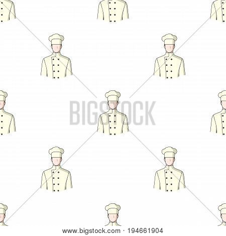 Chef.Professions single icon in cartoon style vector symbol stock illustration .