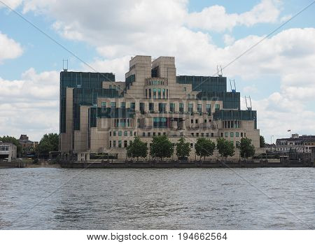 British Secret Service In London