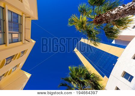 Stunning image of the city San Giljan and Portomaso business tower. Location place Malta island, Europe. Gorgeous day and picturesque scene. Popular tourist attraction. Beauty world. 