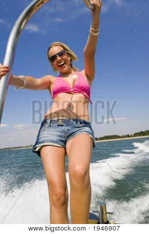 Быстрый весело на солнце