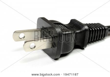 Black power plug