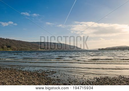 Coniston Water English Lake District Cumbria, UK
