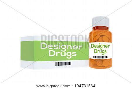 Designer Drugs Concept
