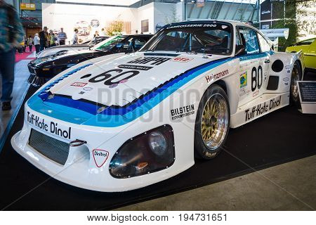 STUTTGART GERMANY - MARCH 17 2016: Racing car Porsche 935 L1 