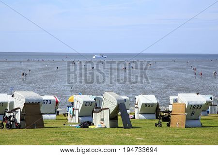Travel in Germany, North Sea, BÃ¼sum 