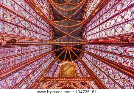 Sainte-chapelle - Paris, France