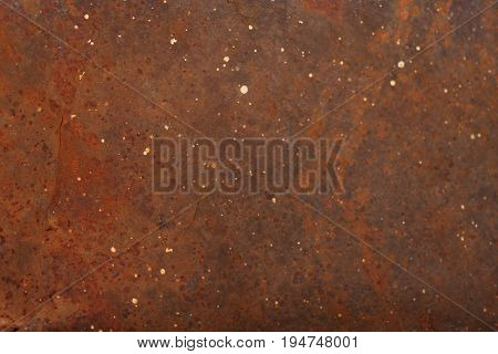 Close up of grungy rusty matel for use as background.