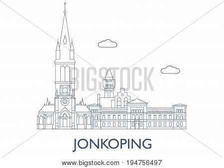 Jonkoping. The Most Famous Buildings Of The City