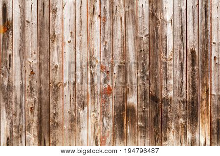 The texture of unpainted old boards for use as background