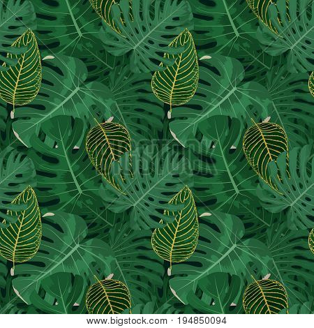 Tropical Seamless Pattern