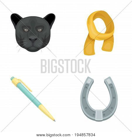 animal, Education and other  icon in cartoon style. clothing, racecourse icons in set collection.