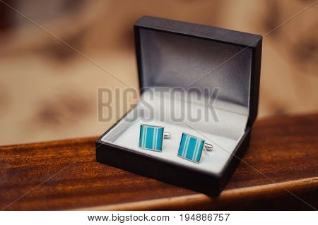 Groom's Cufflinks In A Box