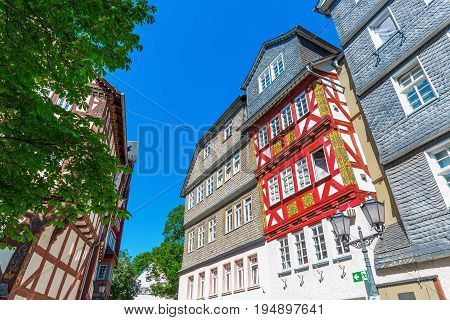 Old Half-timbered House In Herborn, Germany