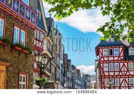 Old Town Of Herborn, Germany