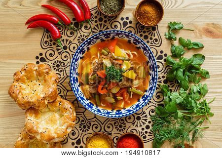 uzbek soup