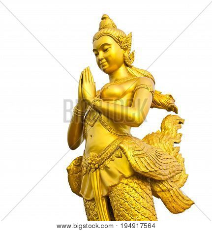 kinnaree is thai angel, a mythology figure