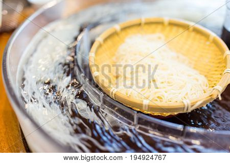 Water flow Japanese somen