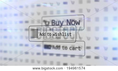 Electronic Commerce Concept.