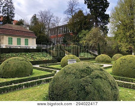 Neo-baroque Terraced Garden Or Neubarocken Terrassengarten (villa Boveri Park Or Parkanlage Der Vill
