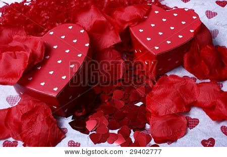San Valentín rojo