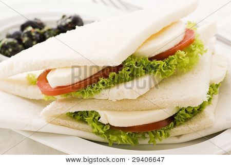 Domates Mozzarella Tramezzini