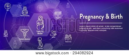 Pediatric Medicine W Baby Or Pregnancy Related Icon