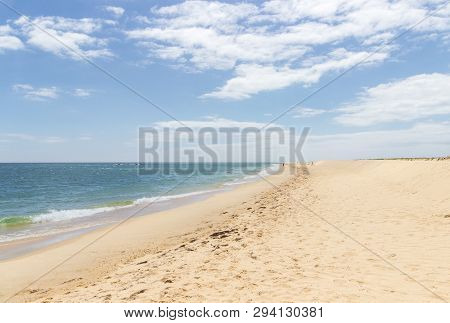 Ilha Deserta In Faro In Algarve (portugal)