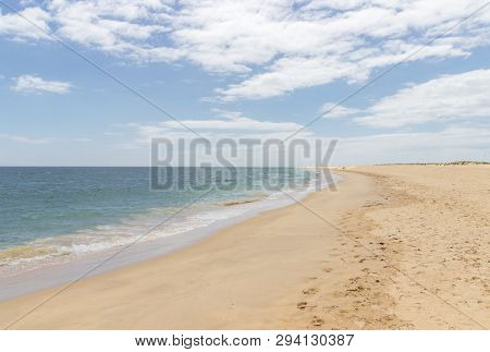 Ilha Deserta In Faro In Algarve (portugal)
