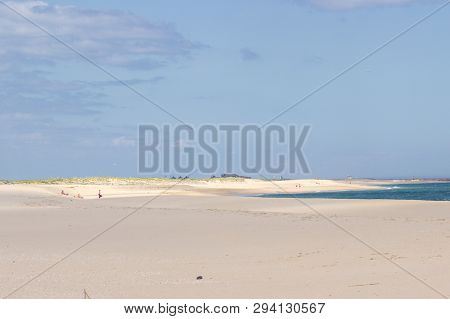 Ilha Deserta In Faro In Algarve (portugal)