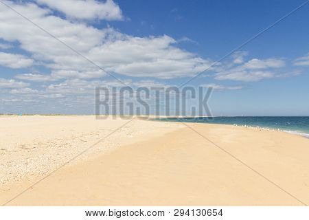 Ilha Deserta In Faro In Algarve (portugal)