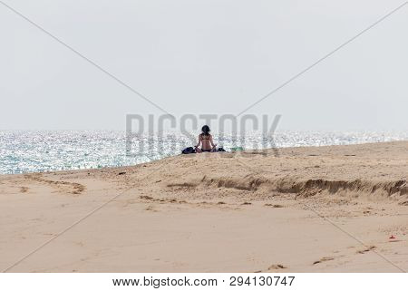 Ilha Deserta In Faro In Algarve (portugal)