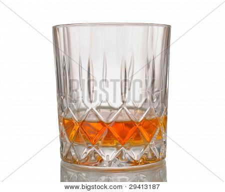 a shot of whiskey