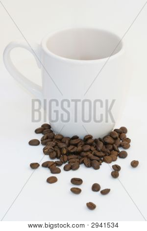 Белая кружка Ccoffee