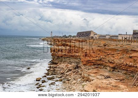 The Cape Hersones In Crimea, Near Sevastopol